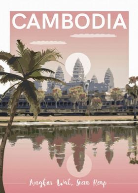 Cambodia Vintage Travel
