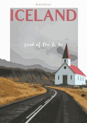 Iceland Travel Vintage