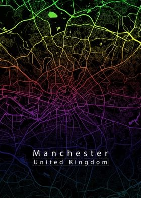 Manchester City Map