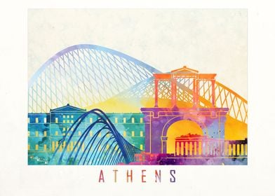 Athens skyline