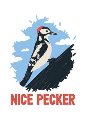 Funny Nice Pecker Bird