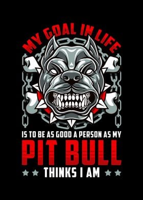 Cute Pit bull Owner Design