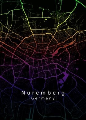 Nuremberg City Map