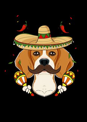 Cinco De Mayo Beagle