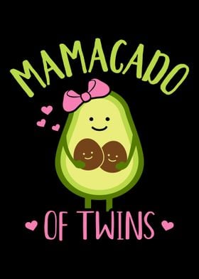 Mamacado mom of twins preg