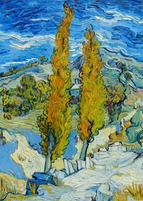 Van Gogh The Poplars