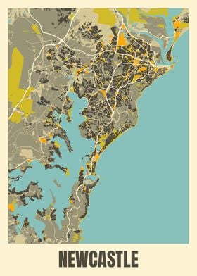 Map Of Newcastle