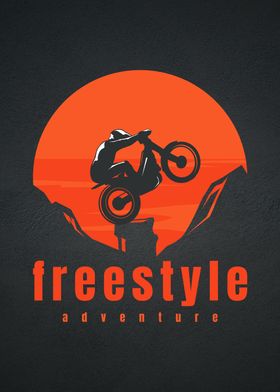 freestyle motorbike art