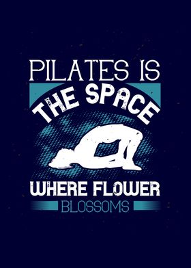 Pilates Let Flower Blossom