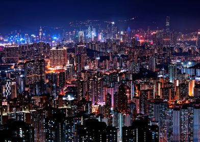 Hongkong City Skyline Asia