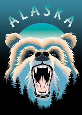 Alaska Grizzly Wildlife