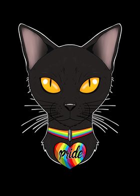 Bombay Cat LGBTQ Flag