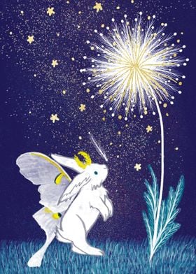 Make a Wish Moth Bunny