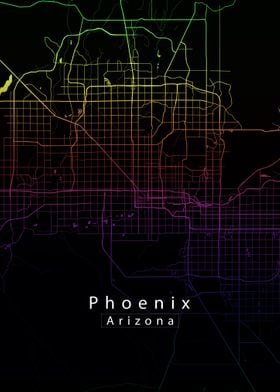 Phoenix City Map