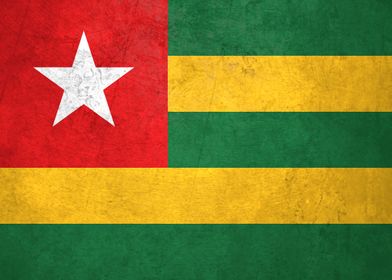 Flag of Togo on Wall