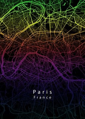 Paris City Map