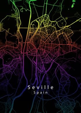 Seville City Map