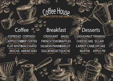 coffee menu