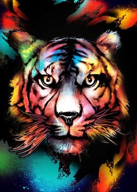 Colorful Tiger