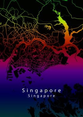 Singapore City Map