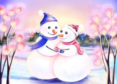 Christmas Love In The Snow