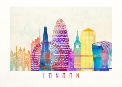 London skyline