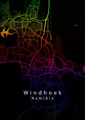 Windhoek City Map