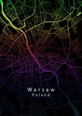 Warsaw City Map