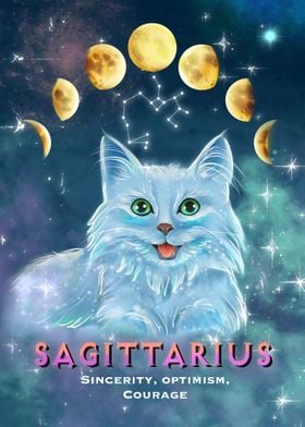 Cosmic Sagittarius Cat