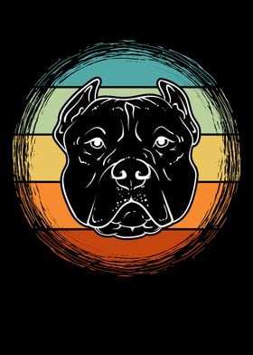 Vintage Pitbull Design