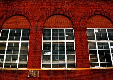 Maine Red Brick Building