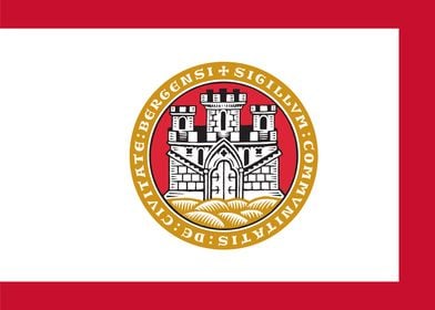 Bergen city flag