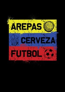 Arepas Cervezza Futbol