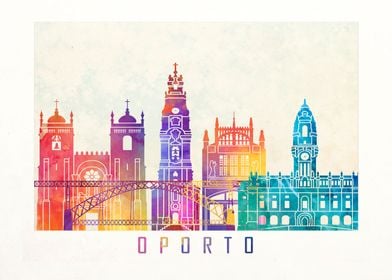 Oporto skyline