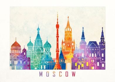 Moscow skyline