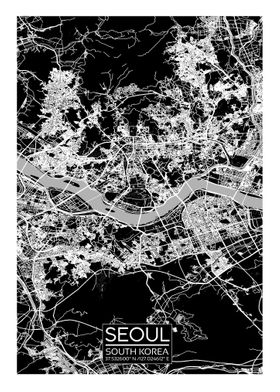 Seoul Street Map