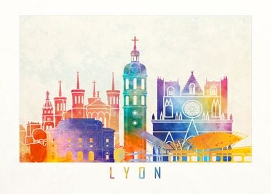 Lyon skyline