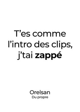 Orelsan affiche poster