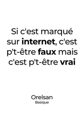 Orelsan affiche poster