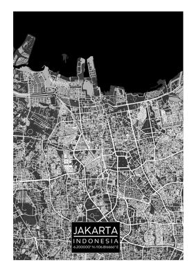 Jakarta Street Map