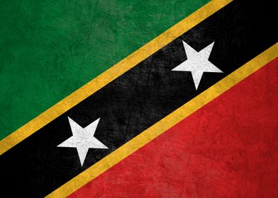 Flag of Saint Kitts+Nevis