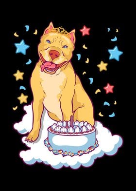 Pitbull Birthday Queen