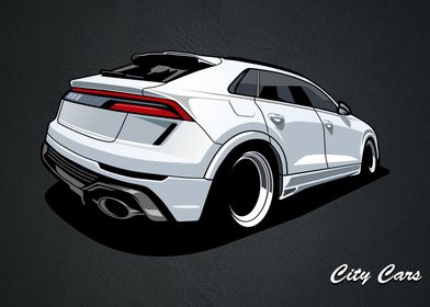 car illustration design