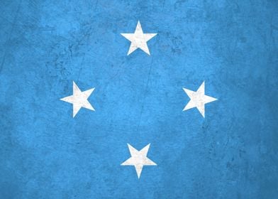 Flag of Micronesia on Wall