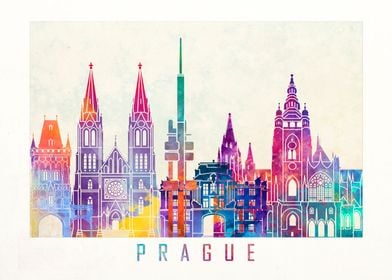 Prague skyline