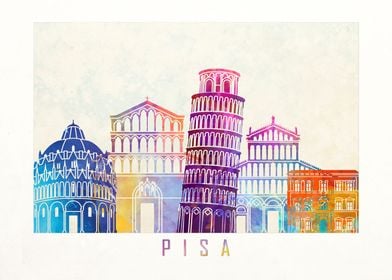 Pisa skyline