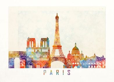 Paris skyline