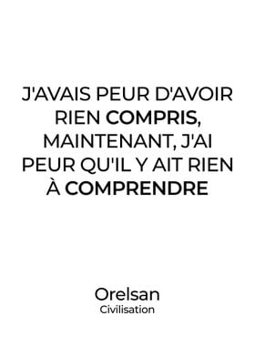 Orelsan affiche poster