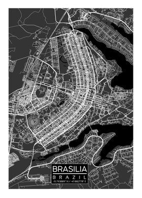 Brasilia Street Map