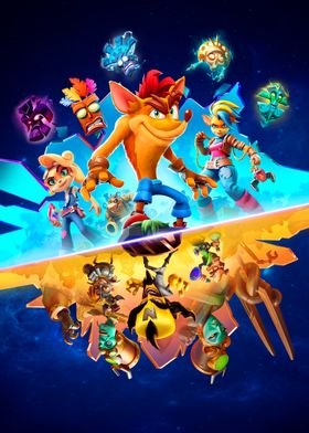 Poster Crash Bandicoot - Next Gen Bandicoot | Wall Art, Gifts & Merchandise  | UKposters